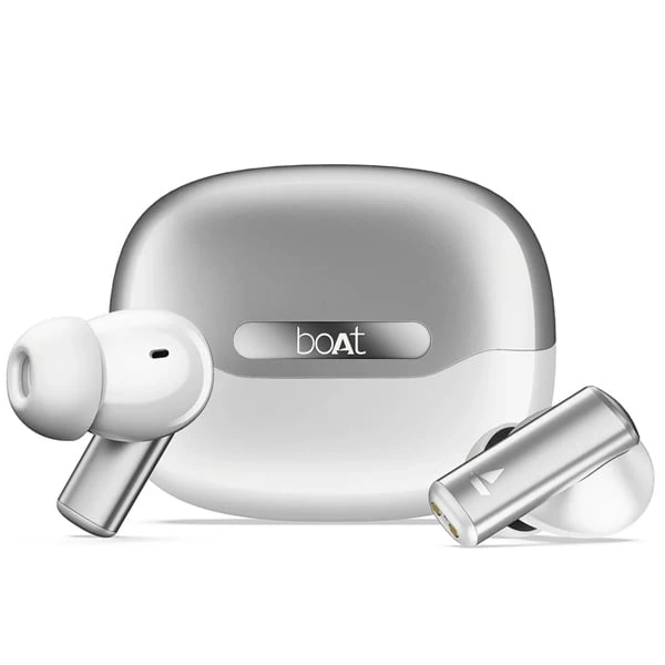 boAt Boat Airdopes Prime 701 ANC Earbuds - Zinc White - Zinc White