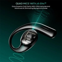 boAt Airdopes Progear Wireless Earbuds - Black - Black