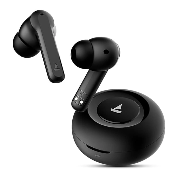boAt Airdopes Sonik in Ear TWS Earbuds with 60 hrs Playback - Thunder Black - Thunder Black