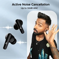 boAt Airdopes Unity ANC Bluetooth Earbud - Black - Black