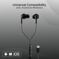 boAt Bassheads 100 C Wired Earphone with Type-C