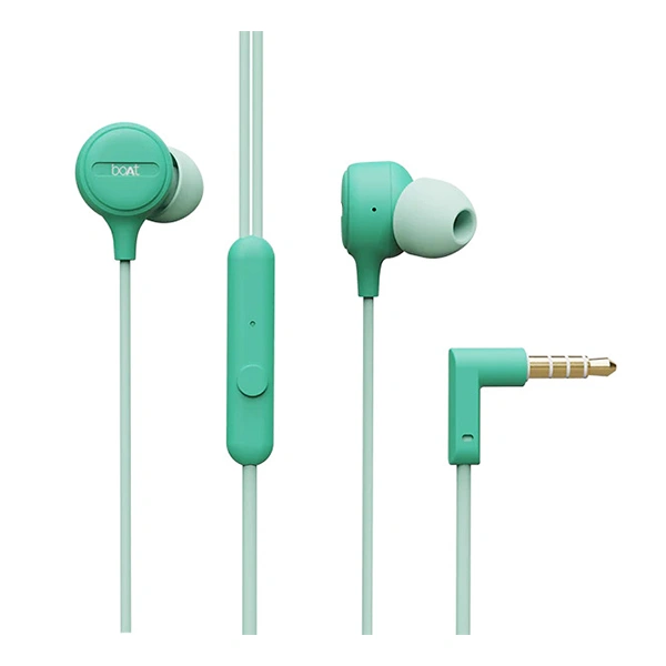 boAt Bassheads 103 Wired Earphones - Green - Green