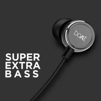 boAt BassHeads 172 Wired in Ear Earphone with Mic - Blue - Blue