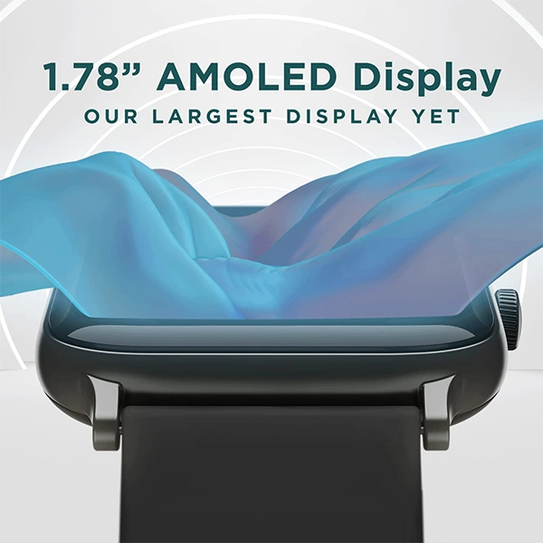 boAt Cosmos Smartwatch with AMOLED Display - Active Black - Active Black