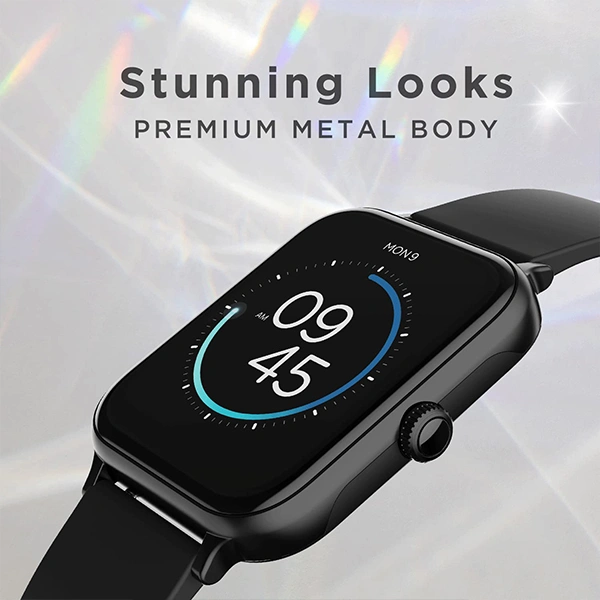 boAt Cosmos Smartwatch with AMOLED Display - Active Black - Active Black