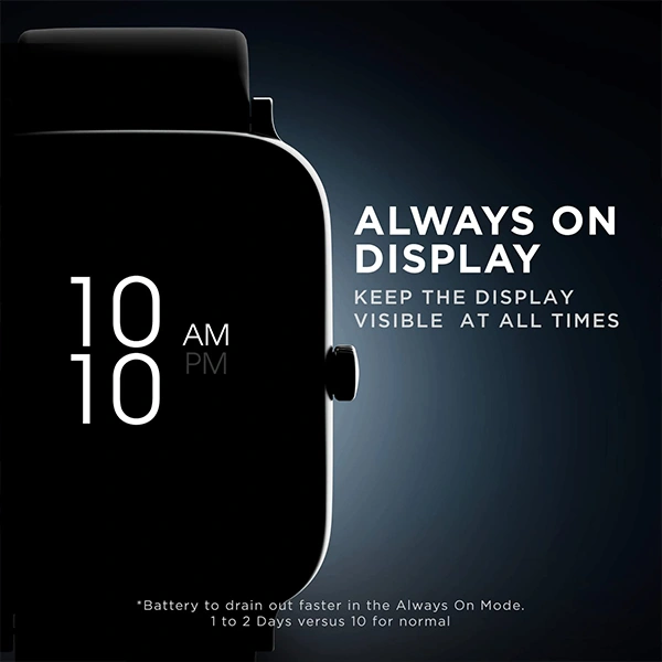 boAt Cosmos Smartwatch with AMOLED Display - Active Black - Active Black