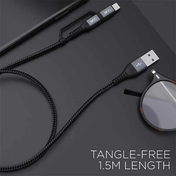 boAt Deuce USB 300 2 in 1 Type-C &amp; Micro USB Cable