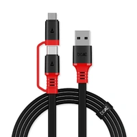 boAt Deuce USB 500 2-In-1 Charging Cable - Red - Red