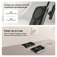 boAt EnergyShroom PB330 10K mAh Magnacharge Power Bank - Black - Black