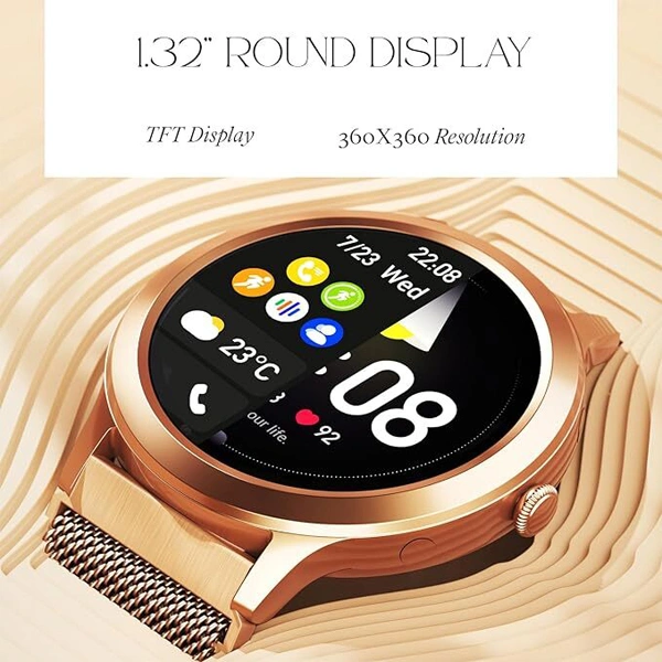 boAt Enigma R32 Bluetooth Calling Smartwatch - Black