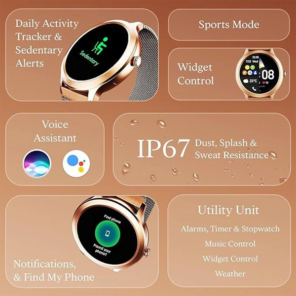 boAt Enigma R32 Bluetooth Calling Smartwatch - Black