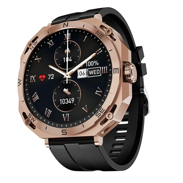 boAt Enigma Z20 Luxury Smartwatch - Metal Black - Metal Black