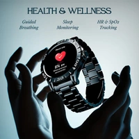 boAt Enigma Z30 1.39" (3.5 cm) HD Display Smartwatch - Zet Black - Zet Black