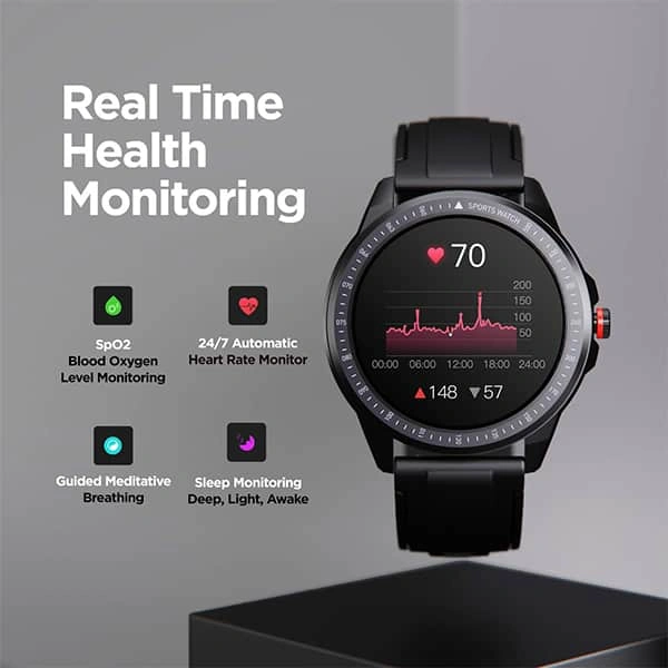 boAt Flash Edition Smart Watch - Blue - Blue