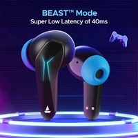 boAt Immortal 128 Gaming Earbuds with ENx Technology - White Sabre - White Sabre