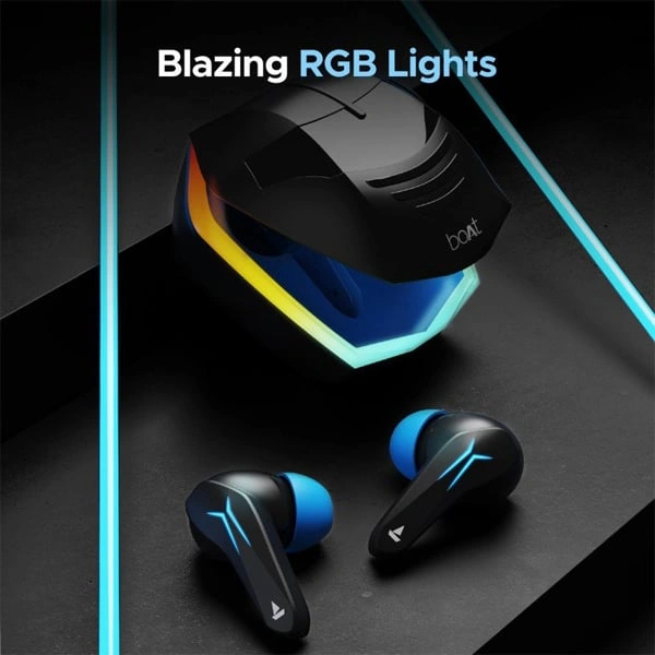boAt Immortal 128 Gaming Earbuds with ENx Technology - White Sabre - White Sabre