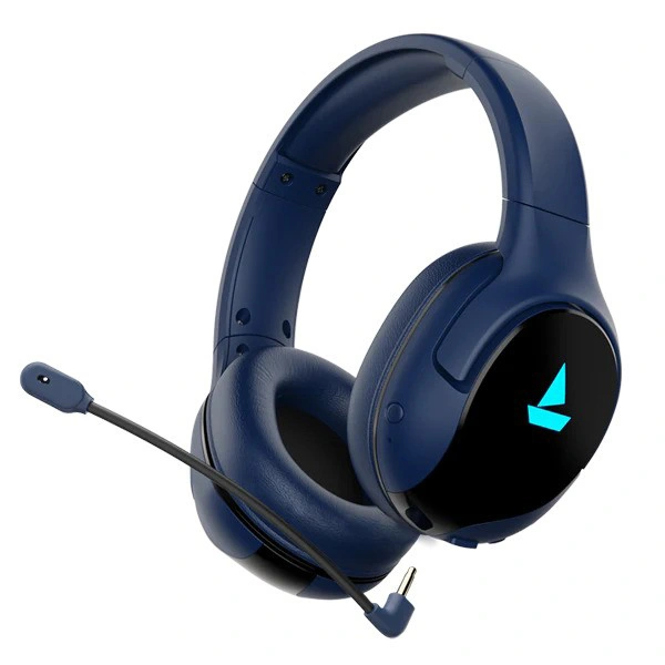 boAt Immortal IM 1300 Gaming Bluetooth Wireless Over Ear Headphones - Blue - Blue