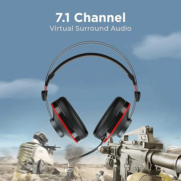 boAt Immortal IM 400 Over-Ear Wired Gaming Headphones