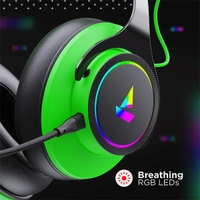 boAt Immortal IM1000D Dual Channel Gaming Headphones - Black - Black