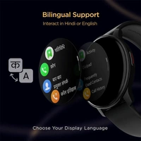 boAt Lunar Call 1.39 AMOLED Display Smart Watch - Active Black - Active Black