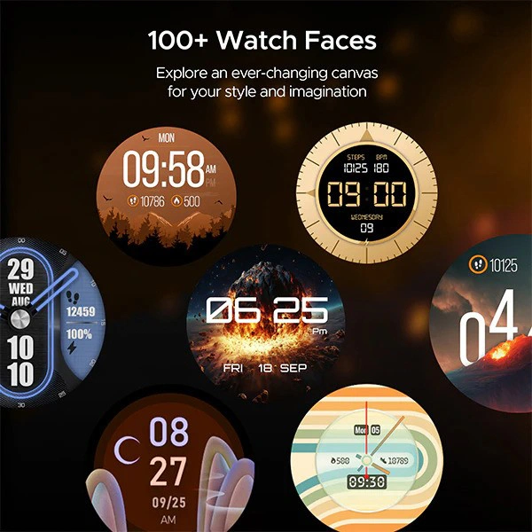 boAt Lunar Comet Smart Watch - Active Black - Active Black