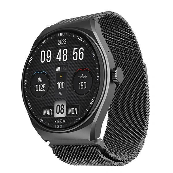 boAt Lunar Comet Smart Watch - Metal Grey - Metal Grey