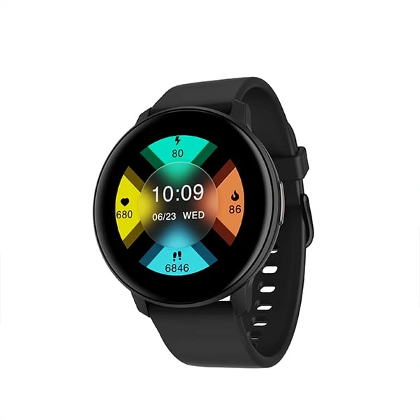 boAt Lunar Connect Plus Smart Watch 1.43" AMOLED Display - Black - Black