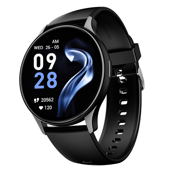 boAt Lunar Peak with 1.45 AMOLED Display Advanced BT Calling Smart Watch - Black - Black