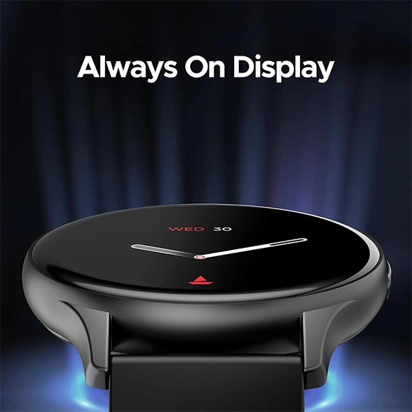 boAt Lunar Peak with 1.45 AMOLED Display Advanced BT Calling Smart Watch - Black - Black