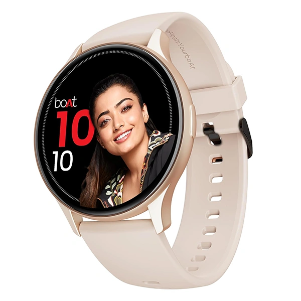 boAt Lunar Peak with 1.45 AMOLED Display Advanced BT Calling Smart Watch - Rose Gold - Rose Gold
