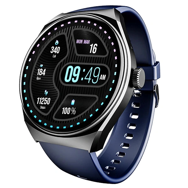 boAt Lunar Seek Premium Smartwatch with Bluetooth Calling - Cool Blue - Cool Blue