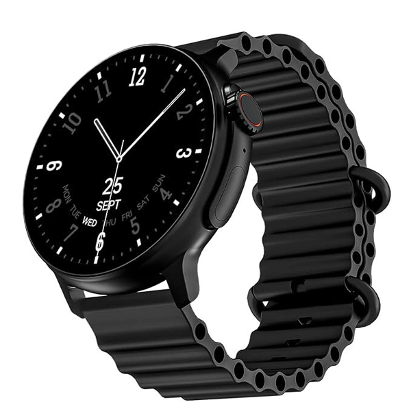boAt Lunar Tigon Smart Watch with 1.45" AMOLED Display - Deep Blue - Deep Blue