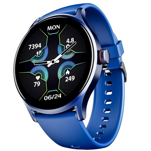 boAt Lunar Vista with 1.52" HD Display Smartwatch - Blue - Blue