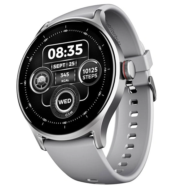 boAt Lunar Vista with 1.52" HD Display Smartwatch - Grey - Grey