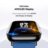 boAt Matrix Smartwatch with AMOLED Display - Black - Black