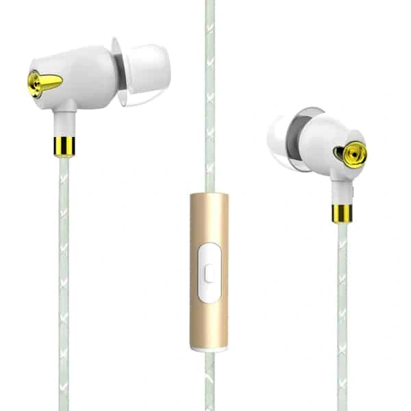boAt Nirvaanaa Bliss In-Ear Earphones with Mic - White, New