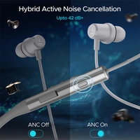 boAt Nirvana 525ANC Wireless Earphone with Dolby Audio - Cosmic Grey - Cosmic Grey