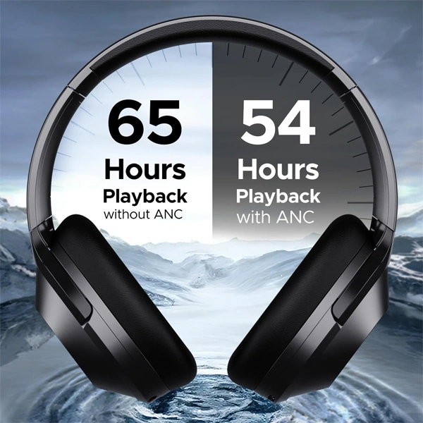 boAt Nirvana 751 ANC Wireless Headphone - Gray - Gray