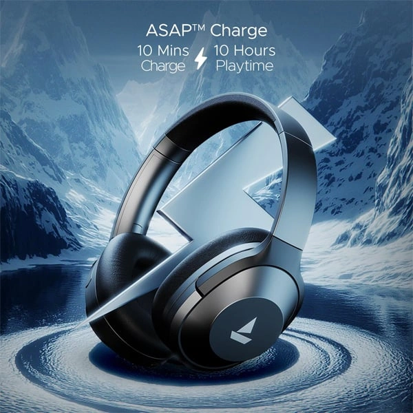boAt Nirvana 751 ANC Wireless Headphone - Gray - Gray