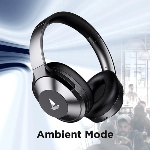 boAt Nirvana 751 ANC Wireless Headphone - Gray - Gray