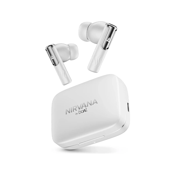 boAt Nirvana Ivy Truly Wireless In Ear Earbuds - Gunmetal White - Gunmetal White