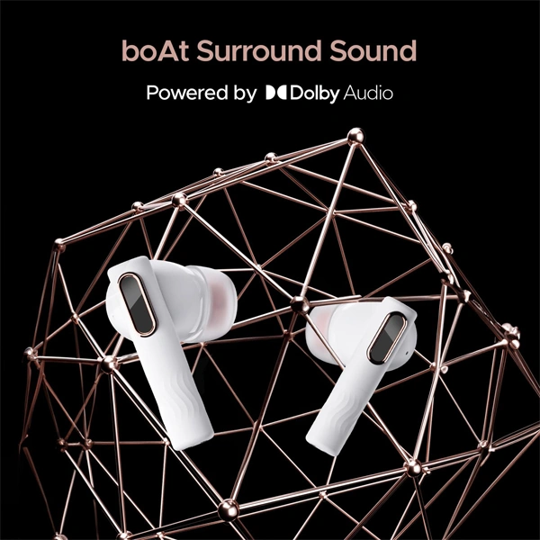 boAt Nirvana Nebula Truly Wireless Earbuds - White - White