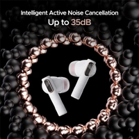 boAt Nirvana Nebula Truly Wireless Earbuds - White - White
