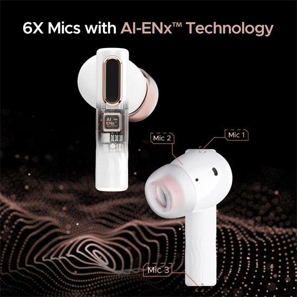 boAt Nirvana Nebula Truly Wireless Earbuds - White - White