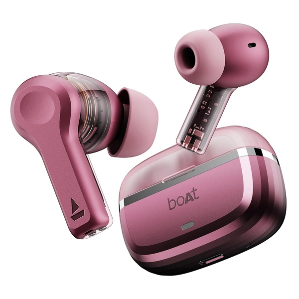 boAt Nirvana Space Truly Wireless Earbuds - Pink - Pink