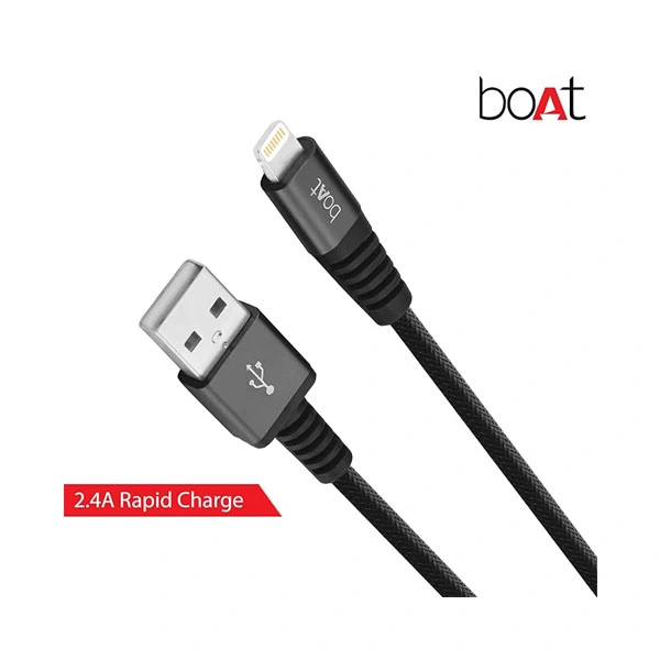 boAt Para-Armour Lightning Cable - Blue - Blue