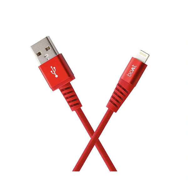 boAt Para-Armour Lightning Cable - Red - Red