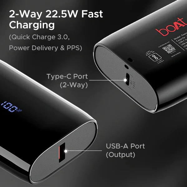 boAt PB300 Air Powerbank with 10000mAh Battery