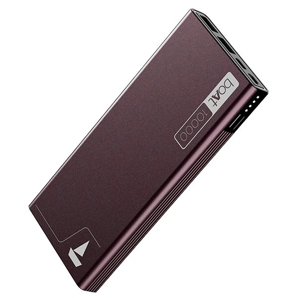 boAt PB300 Powerbank with 10000mAh Battery - Burgundy - Burgundy