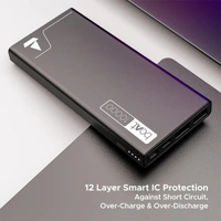 boAt PB300 Powerbank with 10000mAh Battery - Steel Blue - Steel Blue